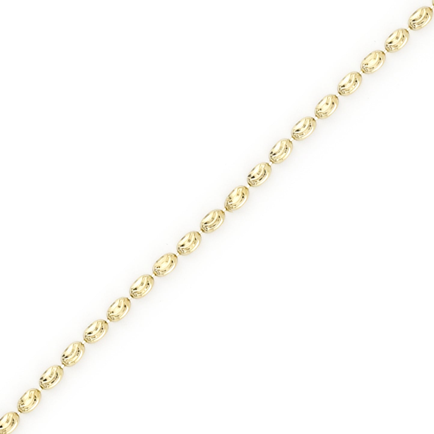 Damen Silberkette Shinychain 925/ Silber in Goldmantel